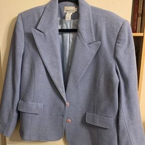 Elegant Light Blue Women's Blazer